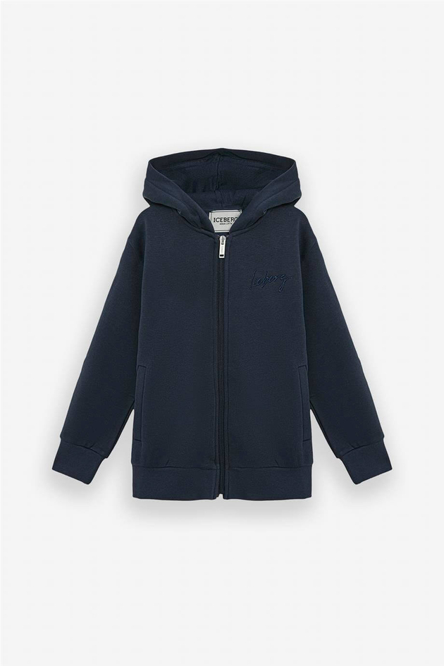 Iceberg Boy Navy Blue Tracksuit TopIceberg Boy Navy Blue Tracksuit Top