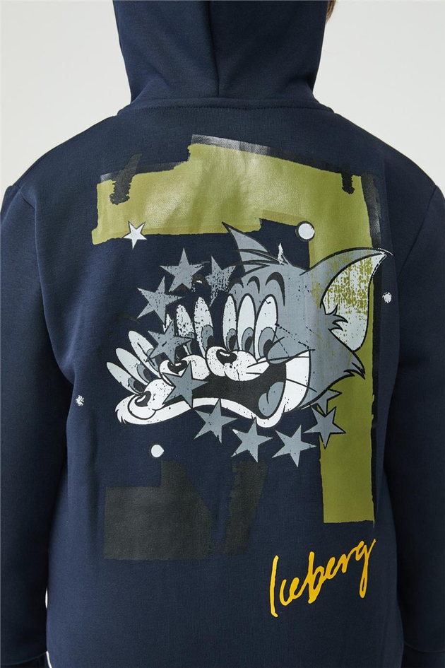 Iceberg Boy Navy Blue Tracksuit TopIceberg Boy Navy Blue Tracksuit Top