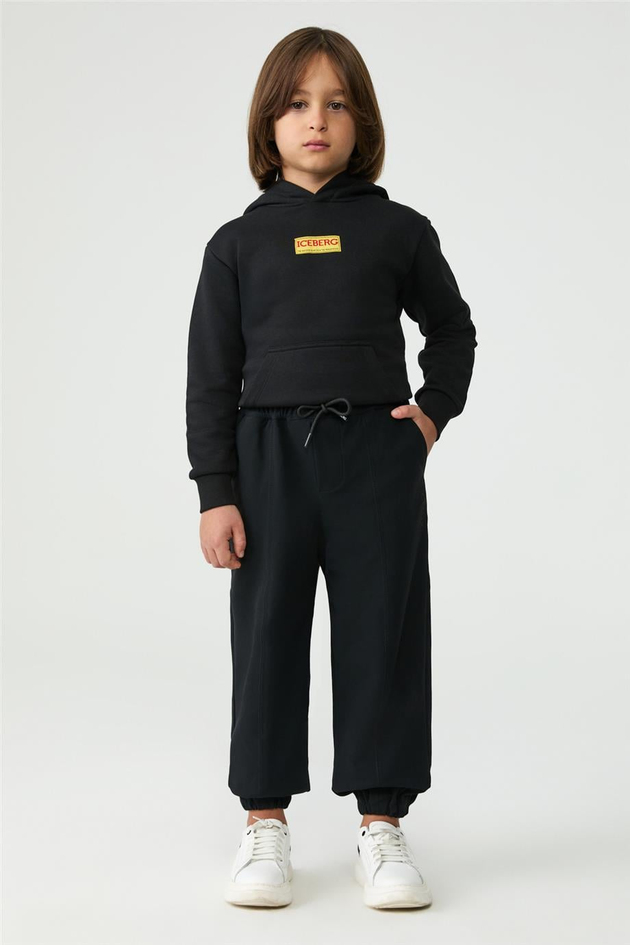 Iceberg Boy Black TrousersIceberg Boy Black Trousers