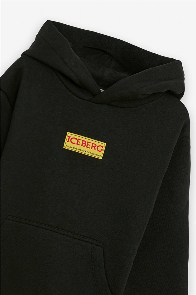 Iceberg Boy Black SweatshirtIceberg Boy Black Sweatshirt
