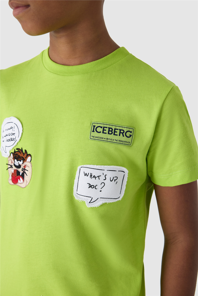 Iceberg Boy Green TshirtIceberg Boy Green Tshirt