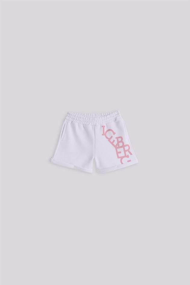 Iceberg Kız Bebek Pembe Şort Tshirt TakımIceberg Kız Bebek Pembe Şort Tshirt Takım