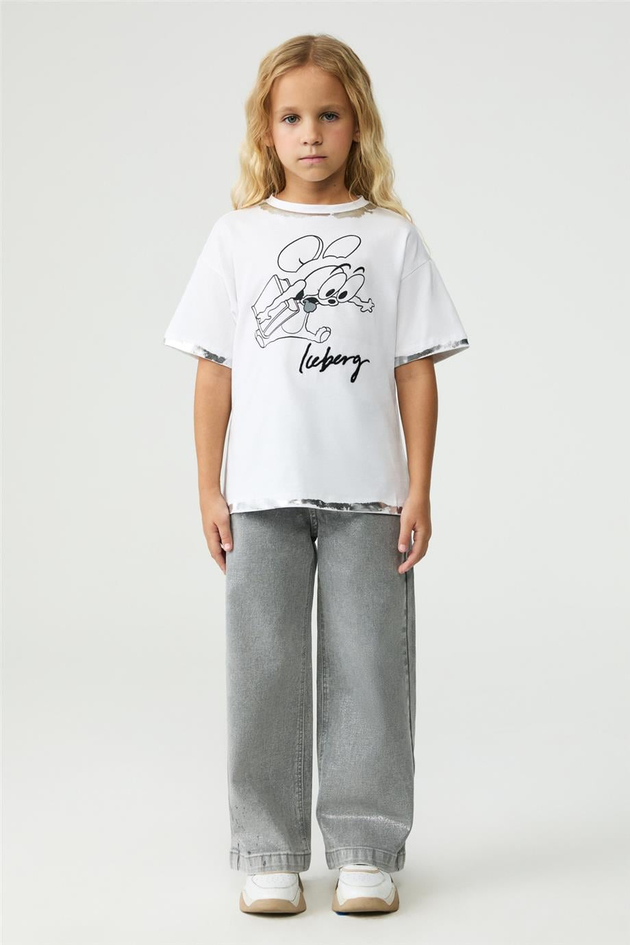 Iceberg Girl White TshirtIceberg Girl White Tshirt