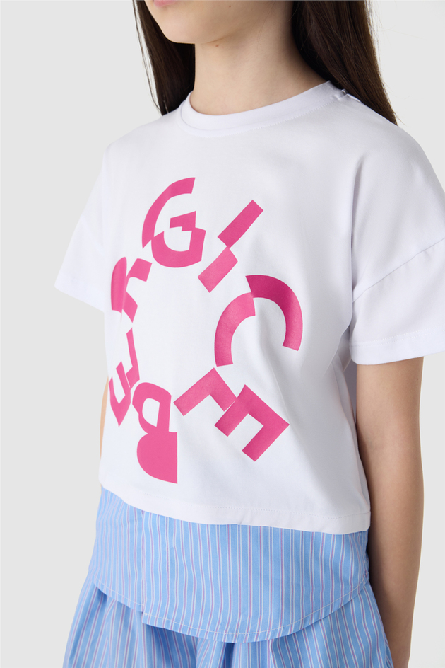 Iceberg Kız Çocuk Beyaz TshirtIceberg Kız Çocuk Beyaz Tshirt