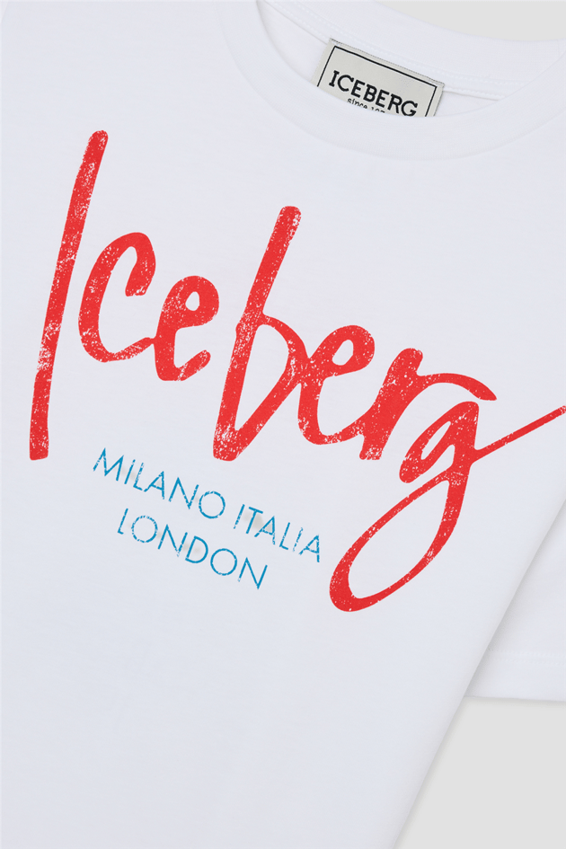 Iceberg Kız Çocuk Beyaz TshirtIceberg Kız Çocuk Beyaz Tshirt
