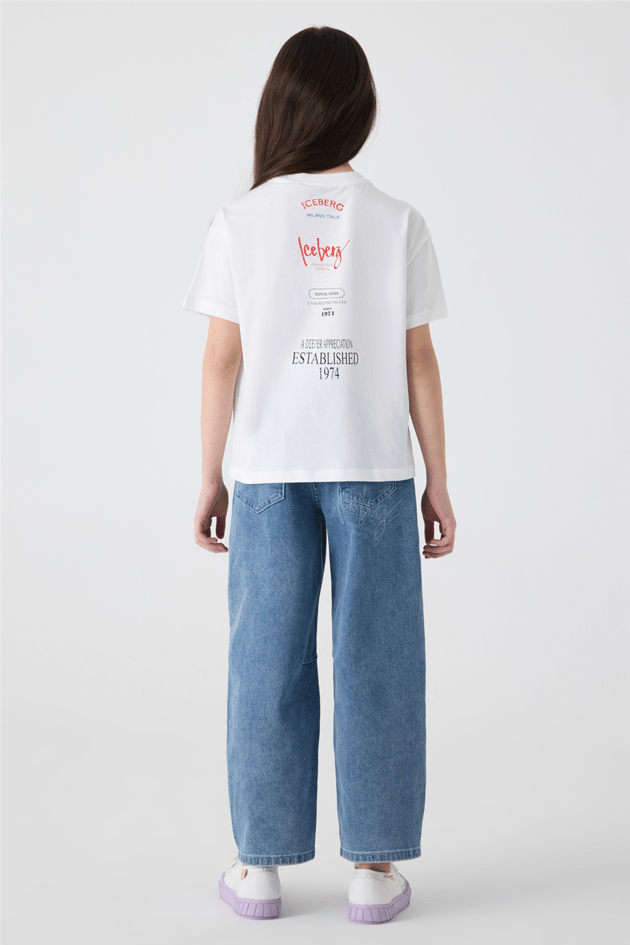 Iceberg Kız Çocuk Beyaz TshirtIceberg Kız Çocuk Beyaz Tshirt