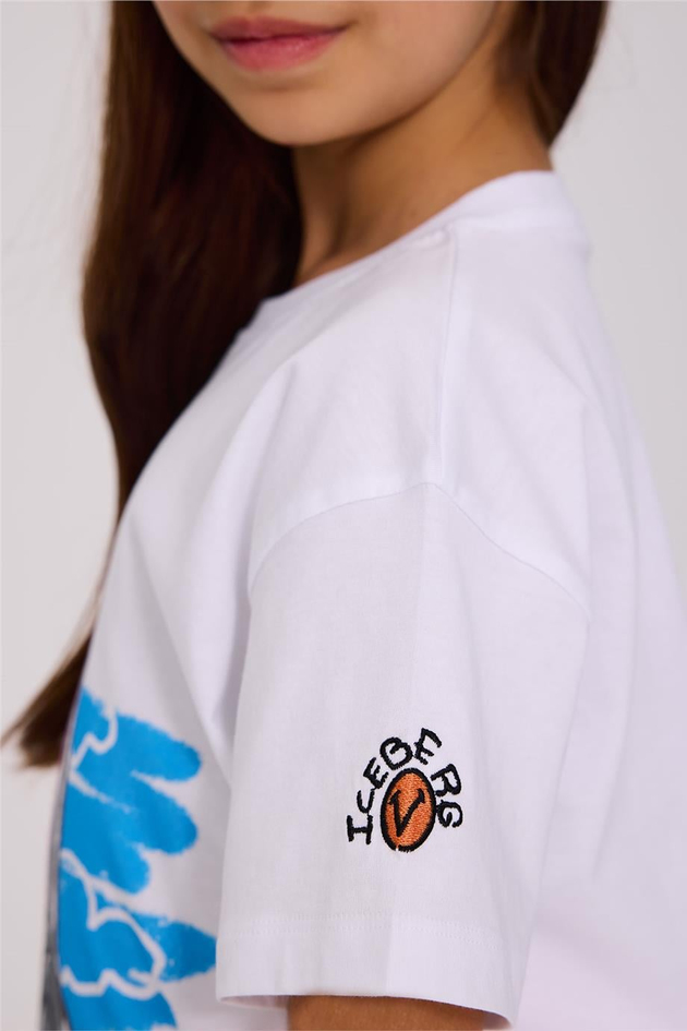 Iceberg Kız Çocuk Beyaz TshirtIceberg Kız Çocuk Beyaz Tshirt