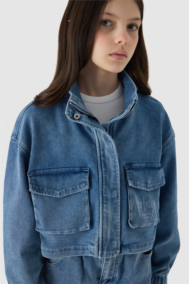 Iceberg Girl Denim Jacket Iceberg Girl Denim Jacket 