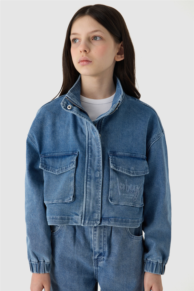 Iceberg Girl Denim Jacket Iceberg Girl Denim Jacket 