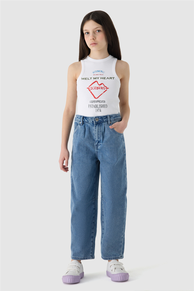 Iceberg Girl Denim TrousersIceberg Girl Denim Trousers