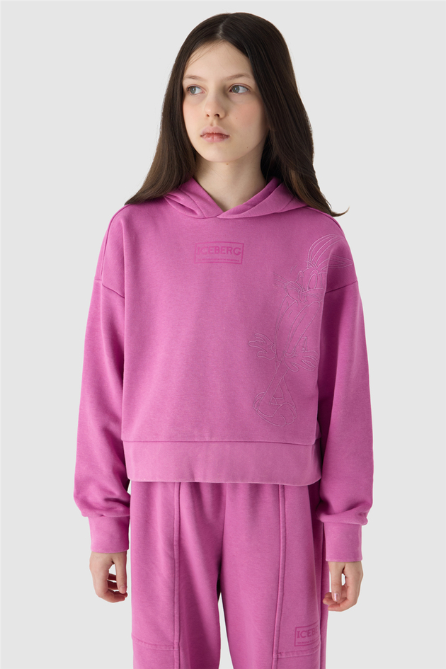Iceberg Girl Pink SweatshirtIceberg Girl Pink Sweatshirt