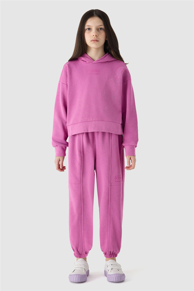 Iceberg Girl Pink SweatshirtIceberg Girl Pink Sweatshirt