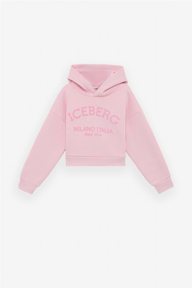 Iceberg Girl Pink SweatshirtIceberg Girl Pink Sweatshirt