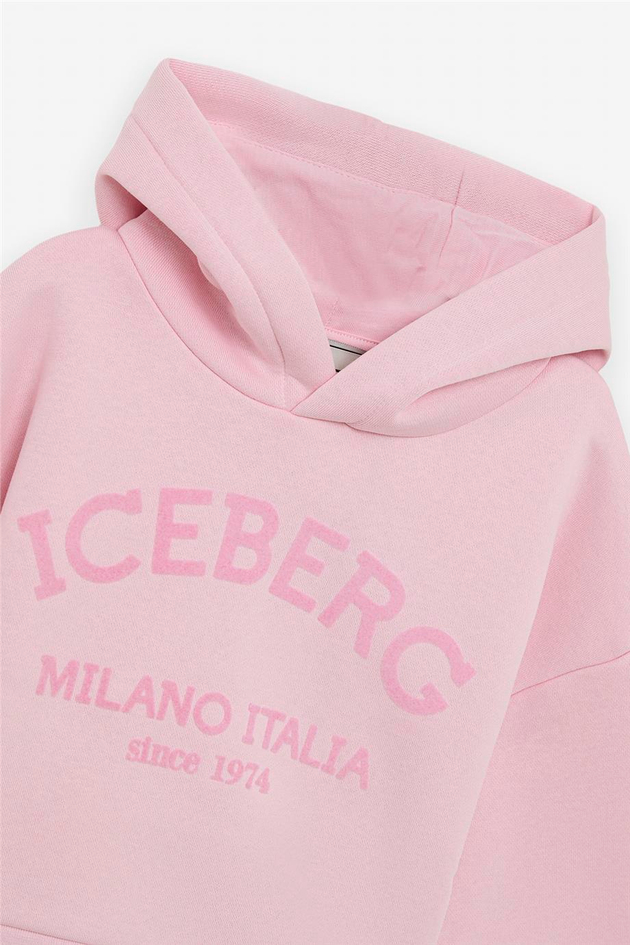 Iceberg Girl Pink SweatshirtIceberg Girl Pink Sweatshirt