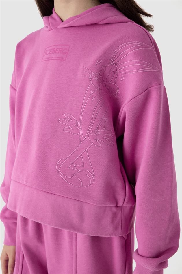 Iceberg Girl Pink SweatshirtIceberg Girl Pink Sweatshirt