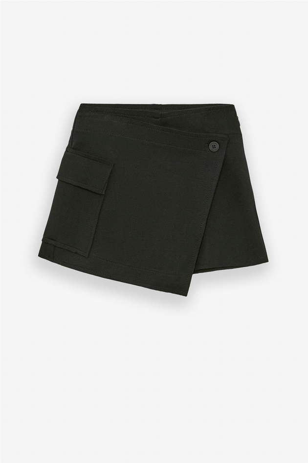 Iceberg Girl Black Shorts SkirtIceberg Girl Black Shorts Skirt