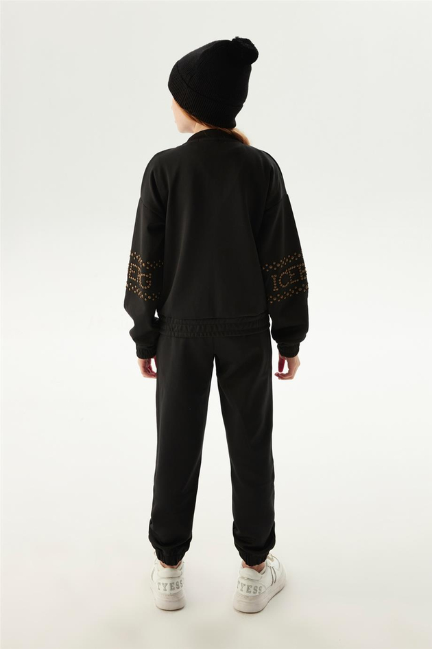 Iceberg Kız Çocuk Siyah Sweatshirt