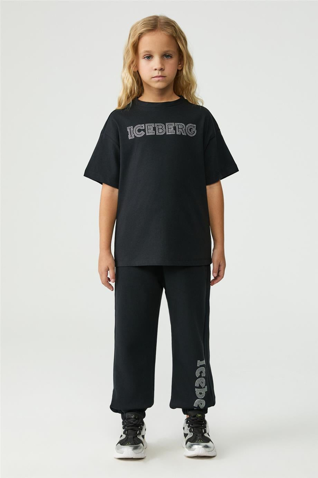 Iceberg Girl Black TshirtIceberg Girl Black Tshirt