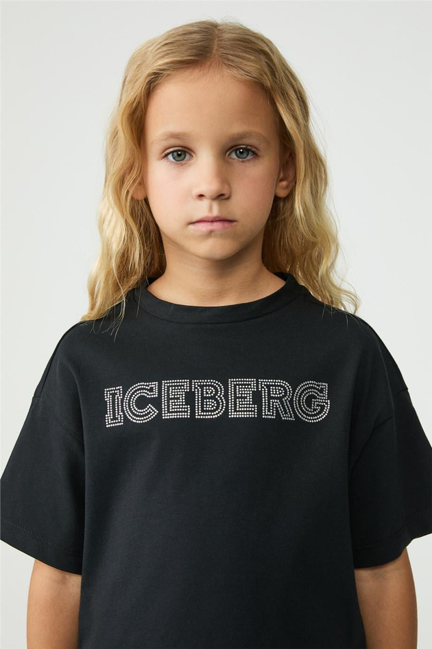Iceberg Girl Black TshirtIceberg Girl Black Tshirt