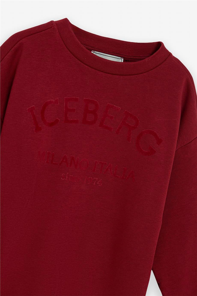 Iceberg Unisex Red Sweatshirt Iceberg Unisex Red Sweatshirt 