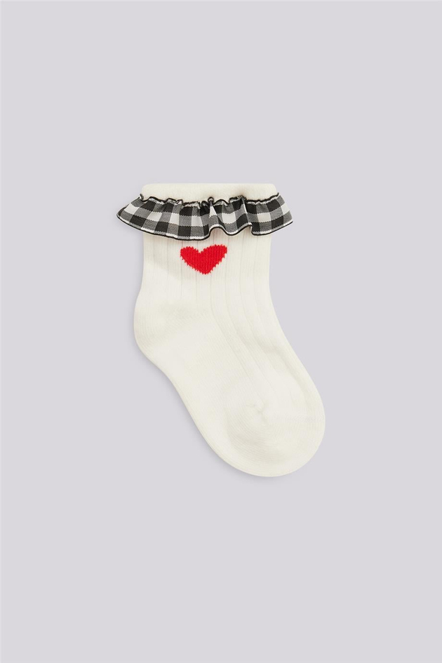 Kid'n Match Baby Girl White SocksKid'n Match Baby Girl White Socks