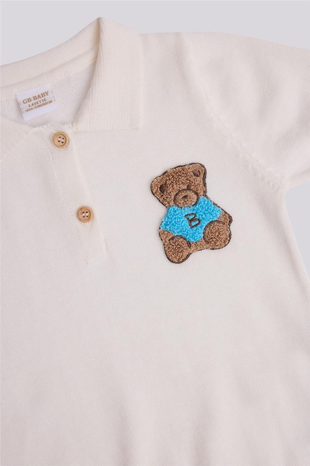 Layette Erkek Bebek Beyaz BodyLayette Erkek Bebek Beyaz Body