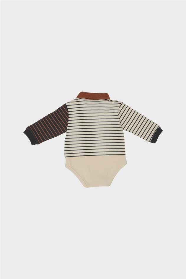Layette Erkek Bebek Desenli Body