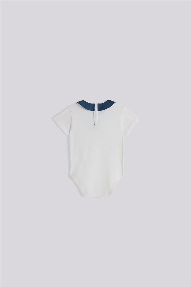 Layette Erkek Bebek Ekru BodyLayette Erkek Bebek Ekru Body