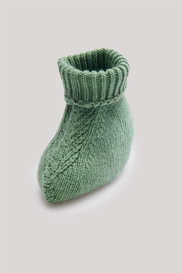 Layette Erkek Bebek Gri Patik