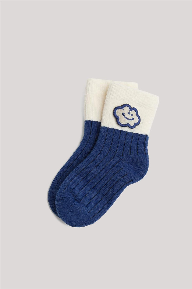 Layette Erkek Bebek Renkli ÇorapLayette Erkek Bebek Renkli Çorap