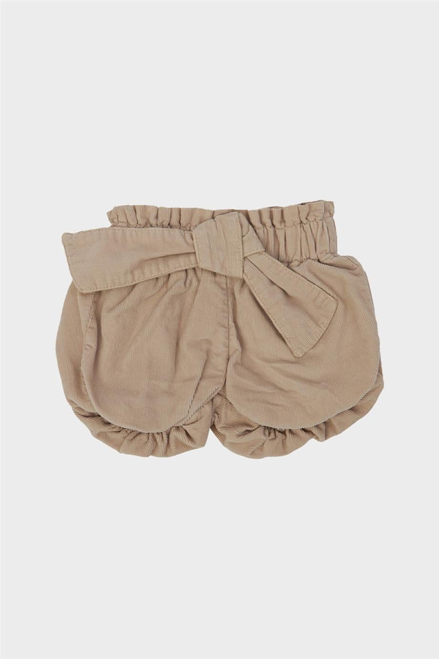 Layette Kız Bebek Bej Şort