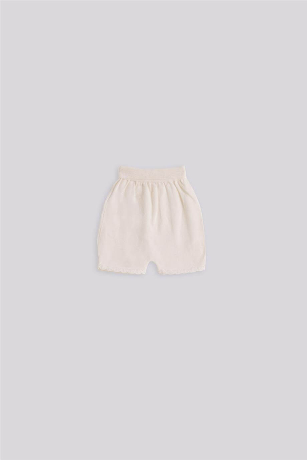 Layette Kız Bebek Beyaz Şort TakımLayette Kız Bebek Beyaz Şort Takım