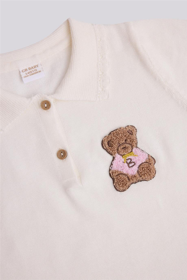 Layette Kız Bebek Beyaz Şort TakımLayette Kız Bebek Beyaz Şort Takım