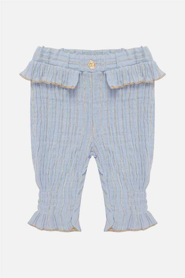 Layette Kız Bebek Mavi Eşofman Altı