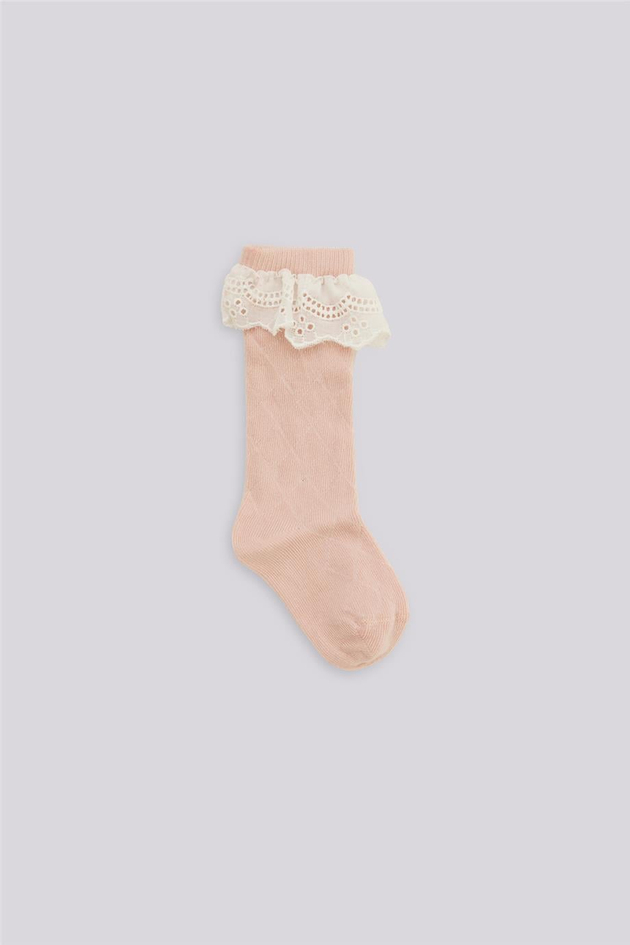 Layette Kız Bebek Pembe ÇorapLayette Kız Bebek Pembe Çorap