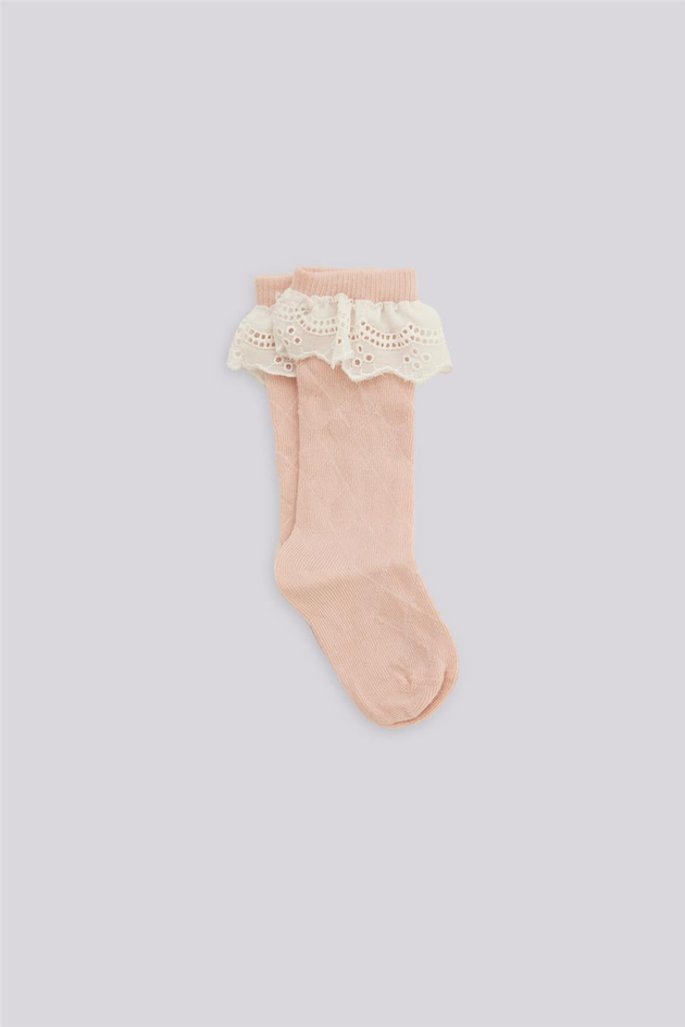 Layette Kız Bebek Pembe ÇorapLayette Kız Bebek Pembe Çorap