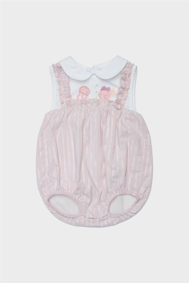 Layette Kız Bebek Pembe Tulum