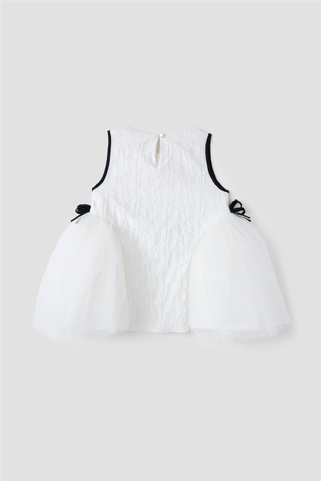 Lia Lea Baby Girl White DressLia Lea Baby Girl White Dress