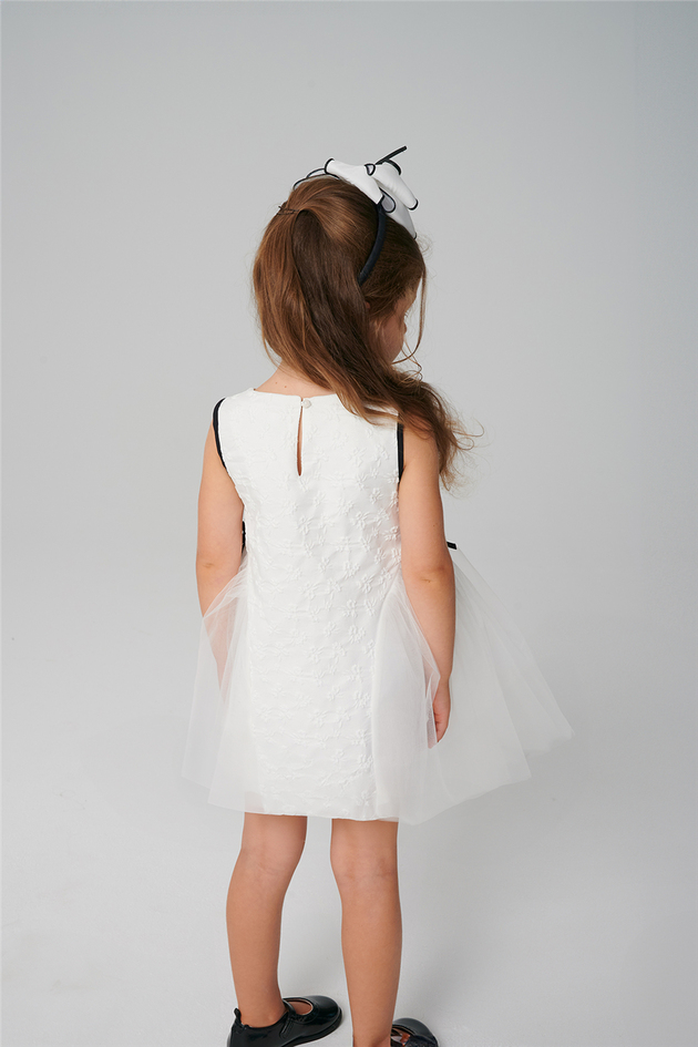 Lia Lea Baby Girl White DressLia Lea Baby Girl White Dress