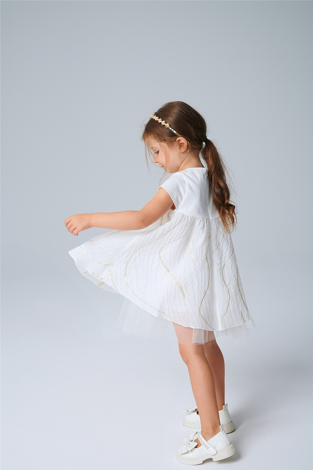 Lia Lea Kız Bebek Beyaz ElbiseLia Lea Kız Bebek Beyaz Elbise