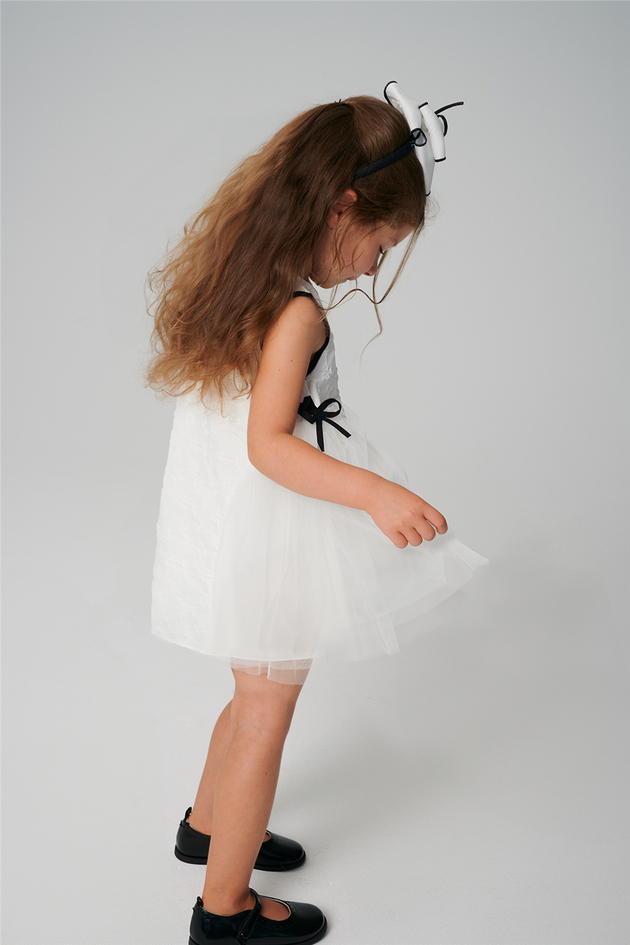 Lia Lea Baby Girl White DressLia Lea Baby Girl White Dress