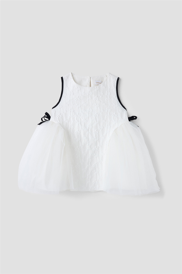 Lia Lea Baby Girl White DressLia Lea Baby Girl White Dress