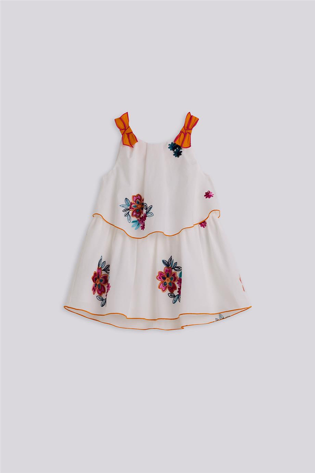 Lia Lea Kız Bebek Beyaz ElbiseLia Lea Kız Bebek Beyaz Elbise