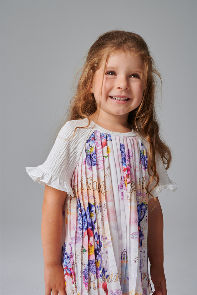 Lia Lea Baby Girl Patterned DressLia Lea Baby Girl Patterned Dress