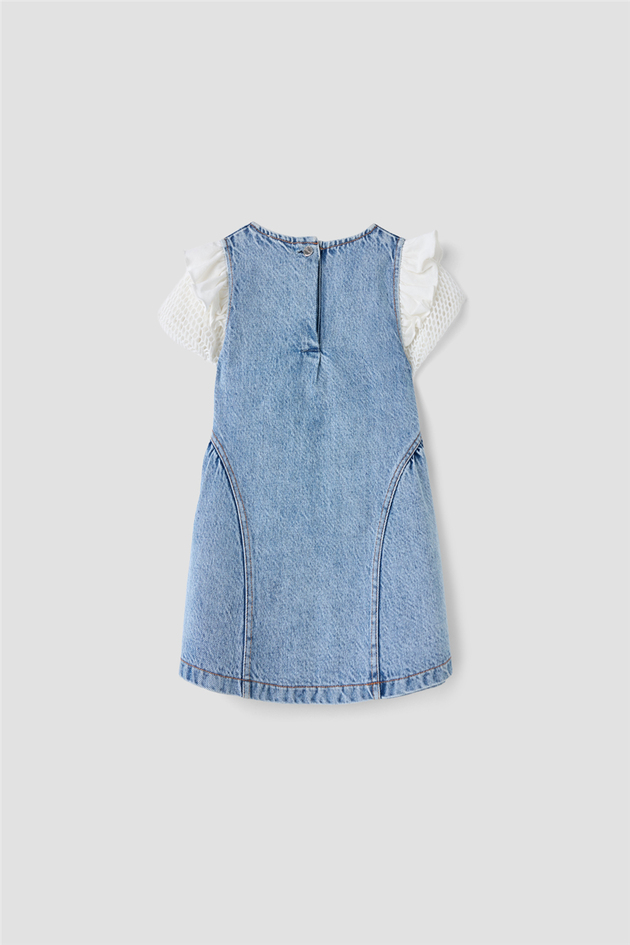 Lia Lea Baby Girl Navy Blue DressLia Lea Baby Girl Navy Blue Dress