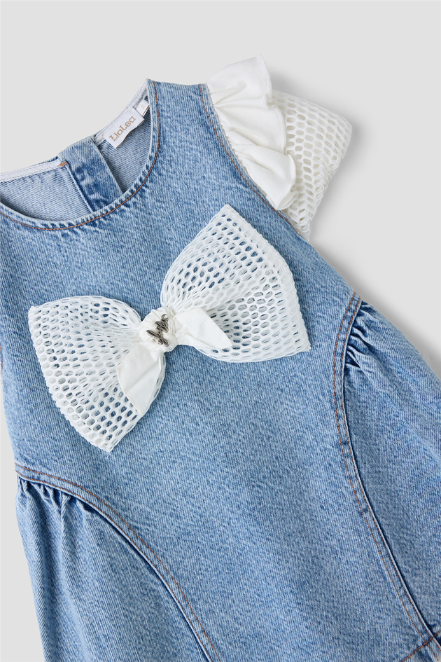 Lia Lea Baby Girl Navy Blue DressLia Lea Baby Girl Navy Blue Dress