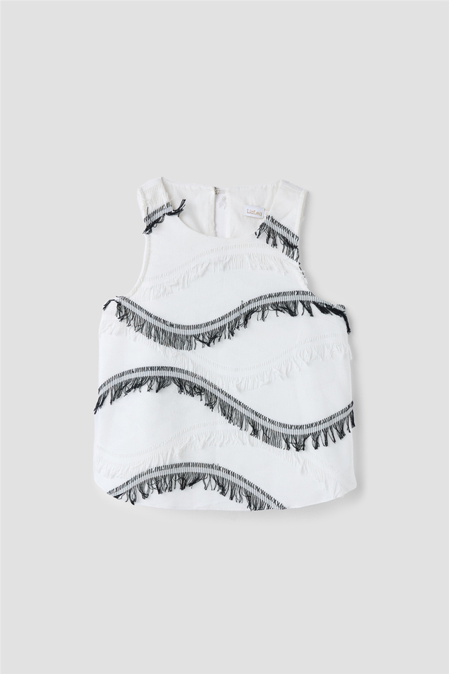 Lia Lea Girl White BlouseLia Lea Girl White Blouse