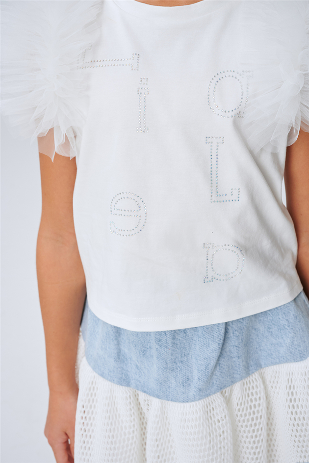 Lia Lea Girl White BlouseLia Lea Girl White Blouse