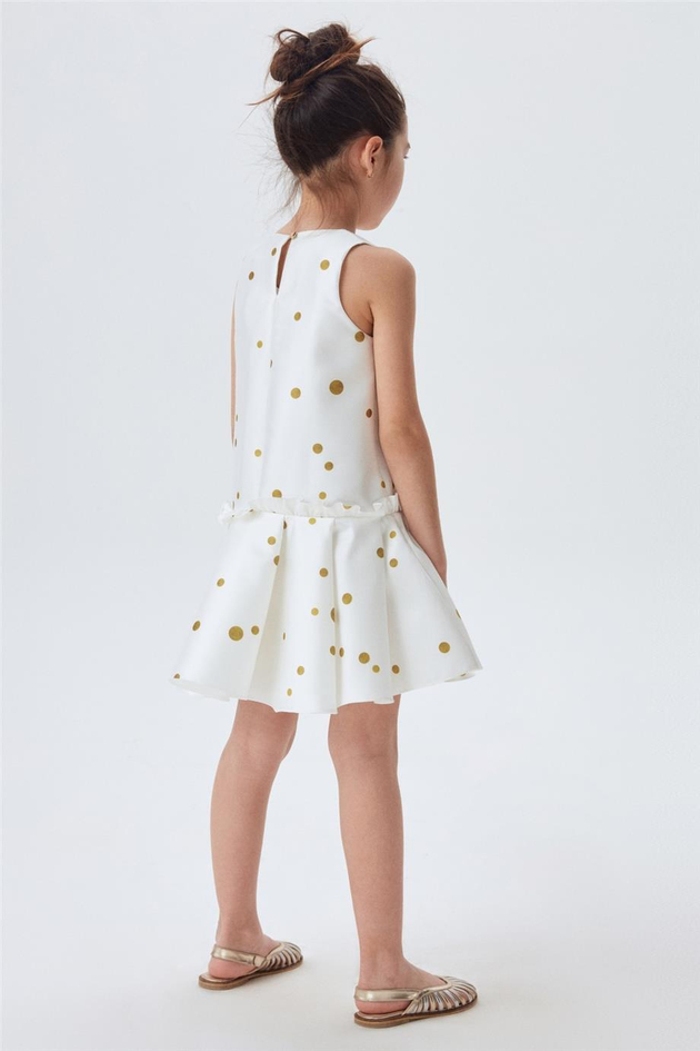 Lia Lea Kız Çocuk Beyaz Elbise