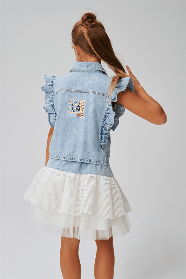 Lia Lea Kız Çocuk Denim EtekLia Lea Kız Çocuk Denim Etek